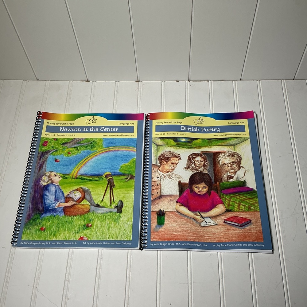 Moving Beyond the Page Lot Of 2- Language Arts Ages 11-13 2020
